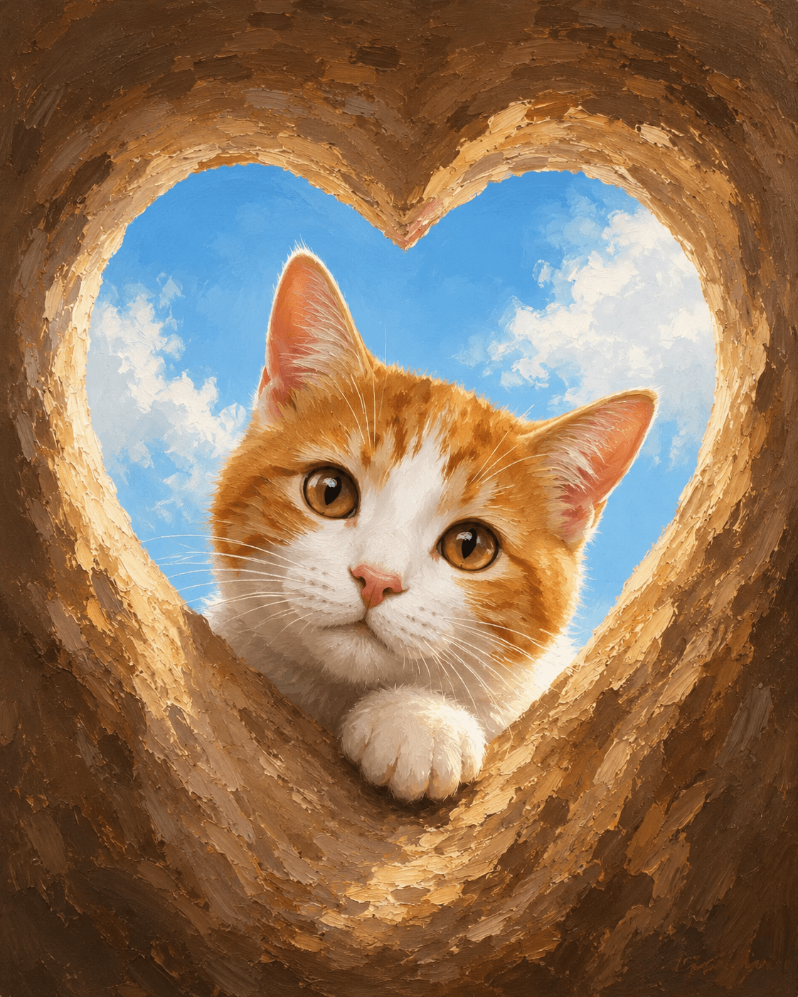Retrato de mascota: Corazón de Árbol