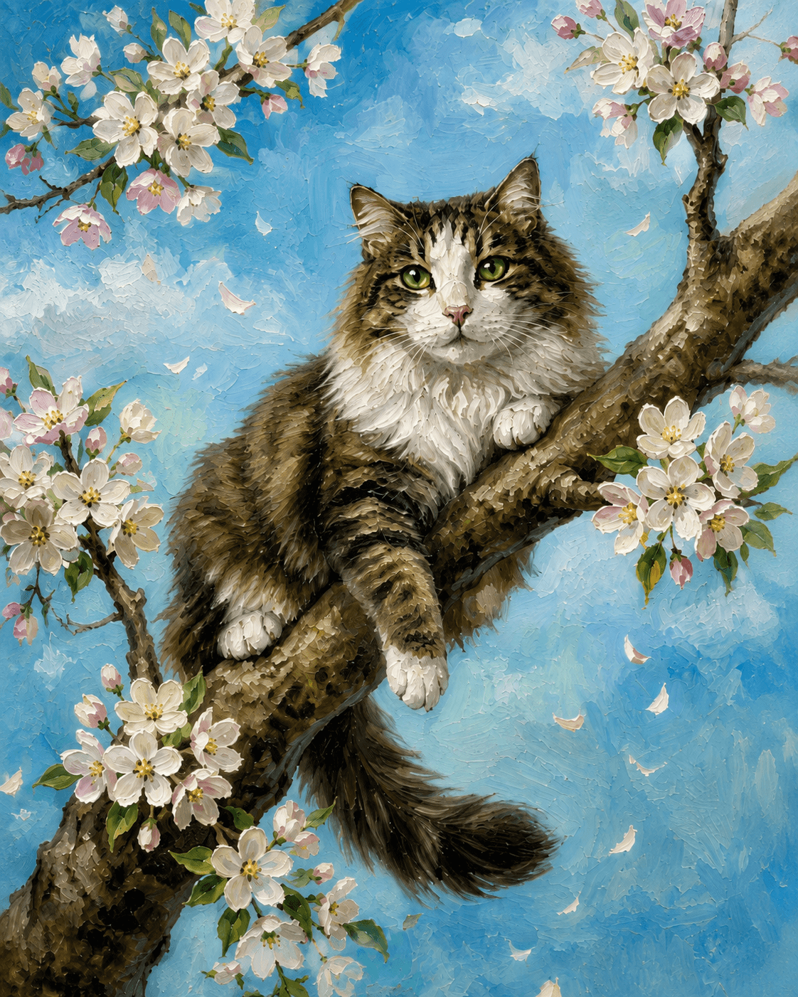 Retrato de mascota: Entre los Cerezos