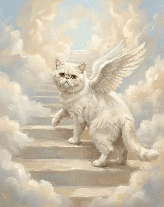 Retrato de mascota: Escalera al Cielo
