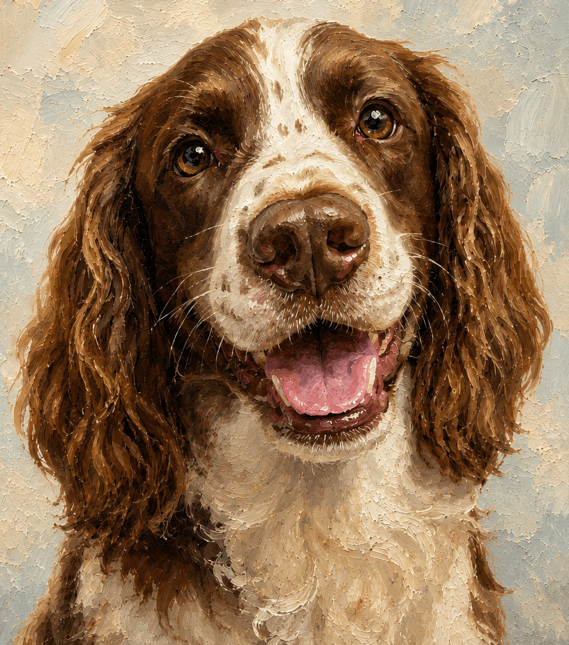 Retrato de mascota: Sonrisa Cercana